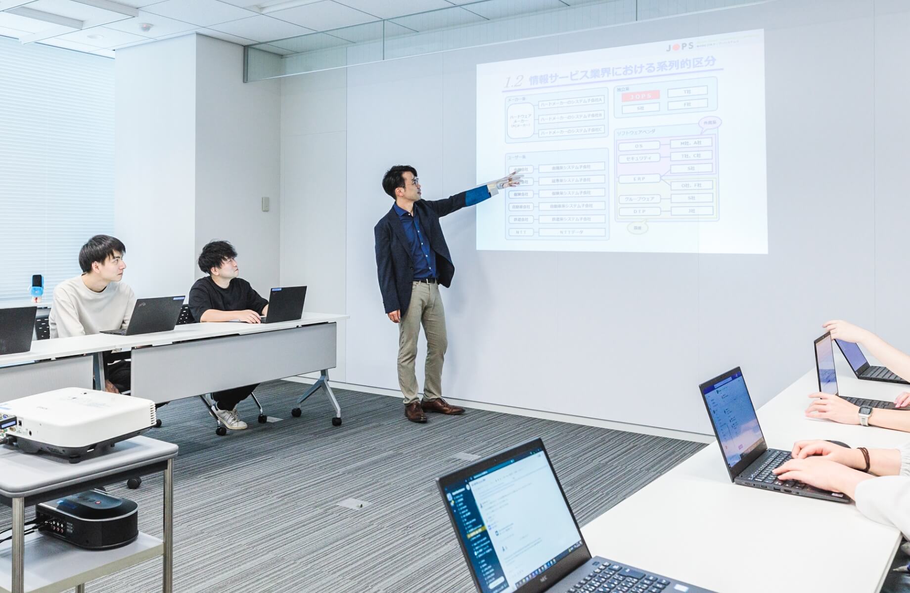 一人ひとりが成長できる研修・教育制度